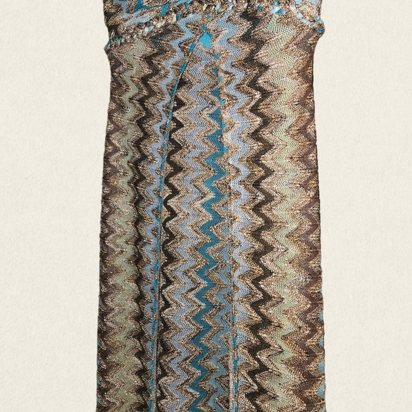 SKY vintageZigzag Patterned Coverup - Picture 5 of 8